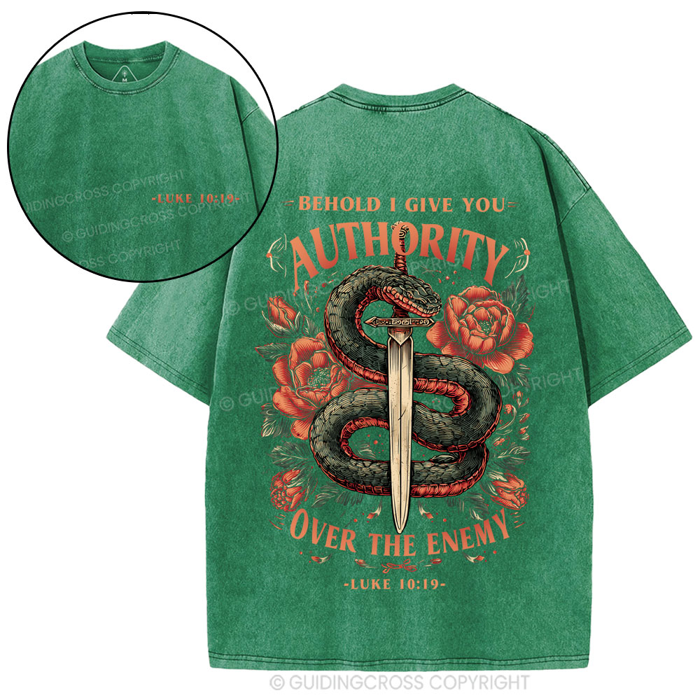 New-Sample Christian Washed T-Shirt Sale - GuidingCross
