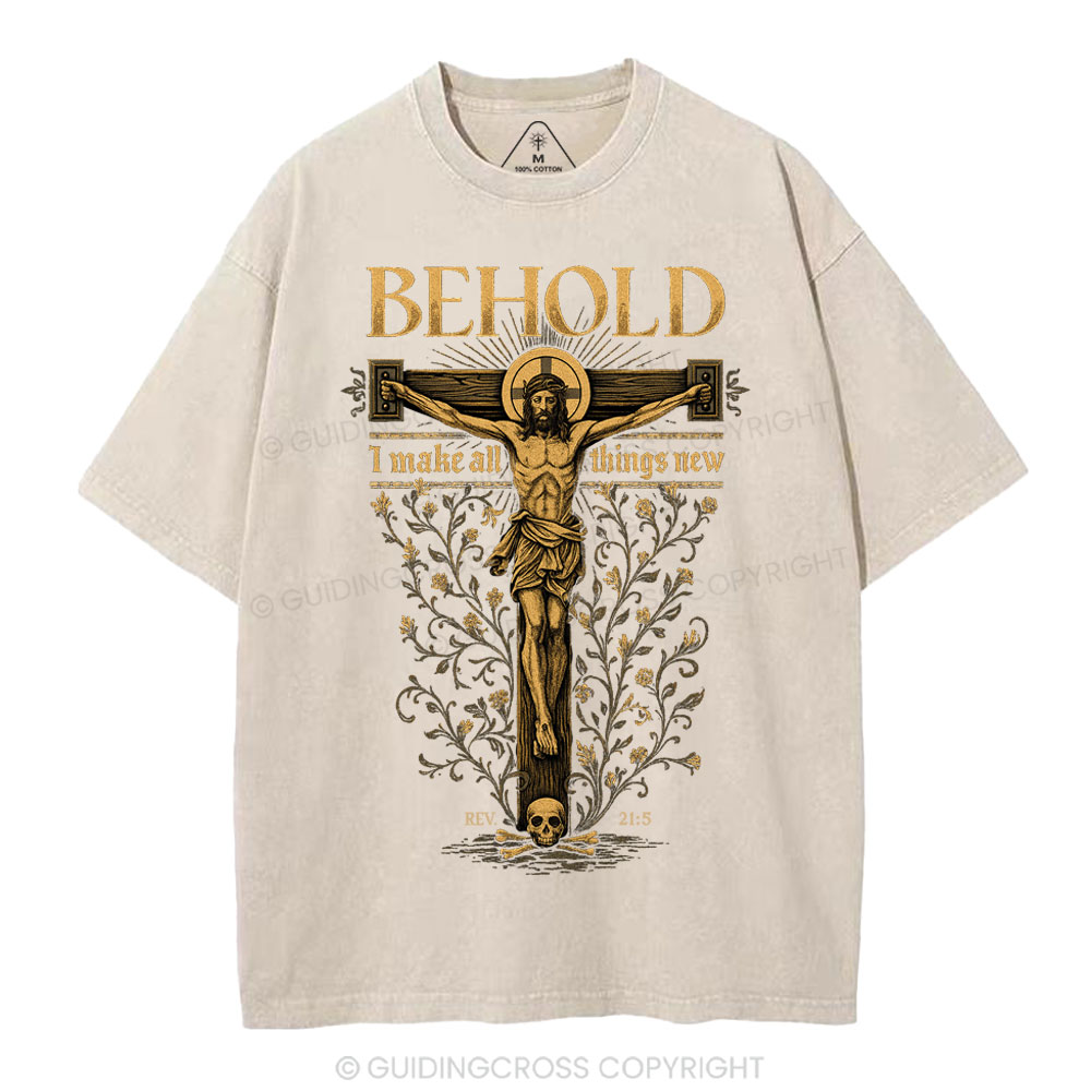 New-Sample Christian Washed T-Shirt Sale - GuidingCross