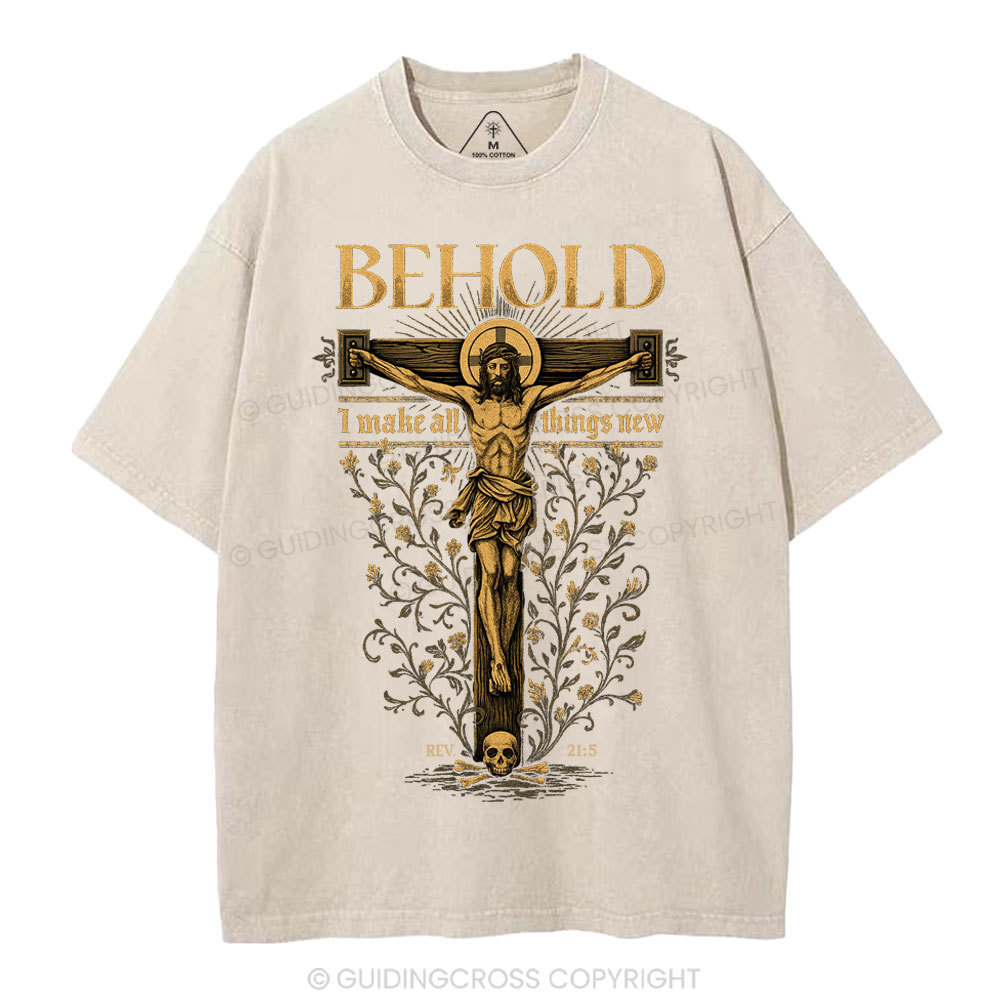 New-Sample Christian Washed T-Shirt Sale - GuidingCross