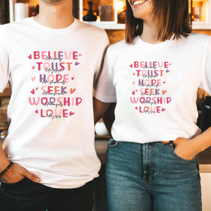 Believe And Trust Christian T-Shirt