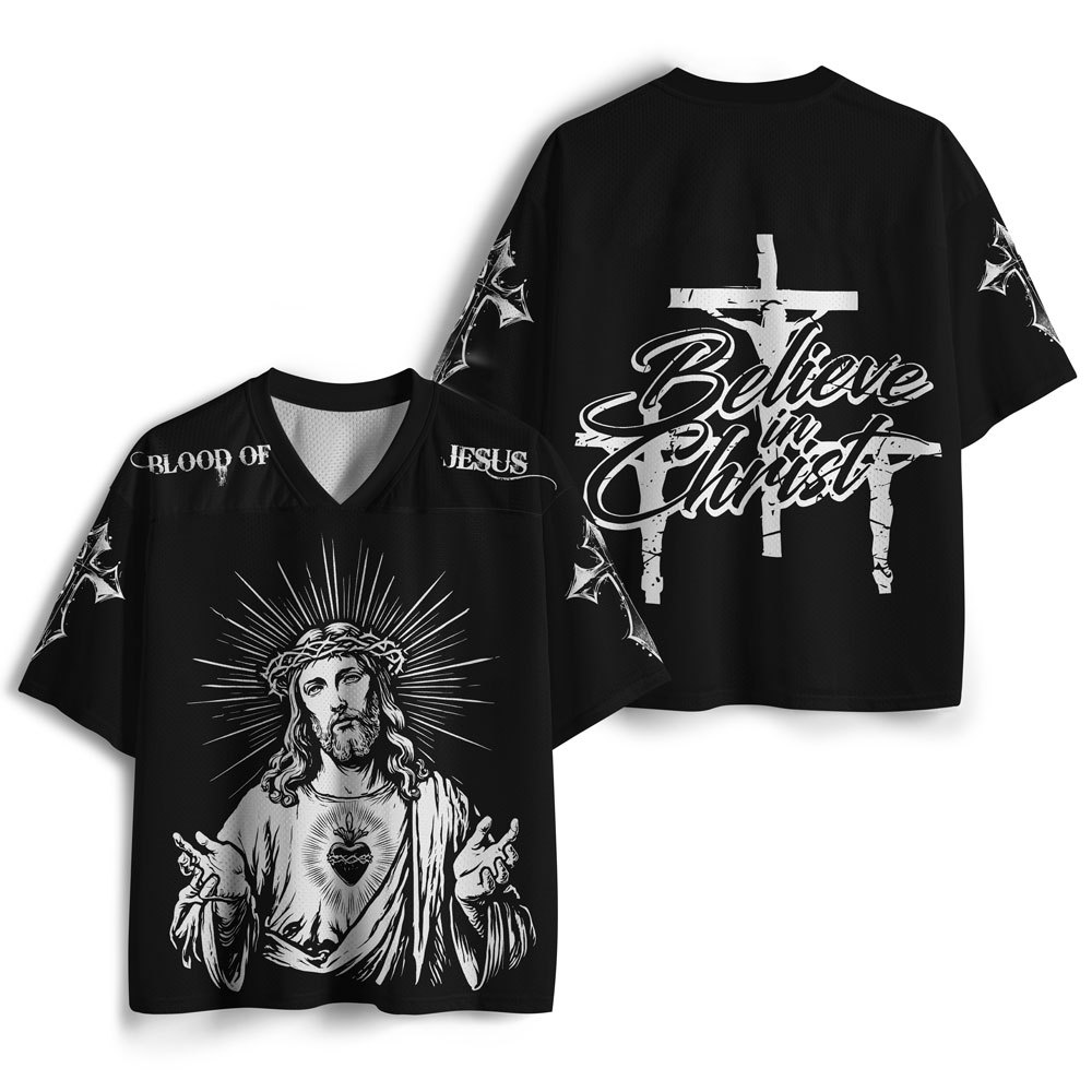 Believe In Christ Christian Mesh Jersey