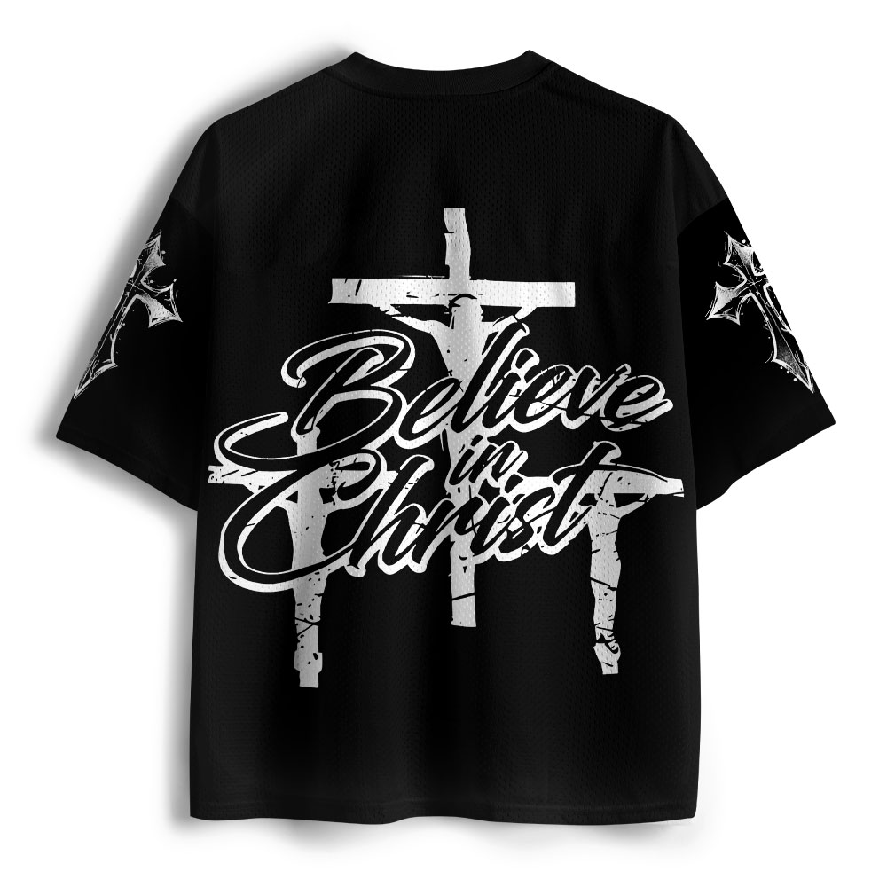 Believe In Christ Christian Mesh Jersey
