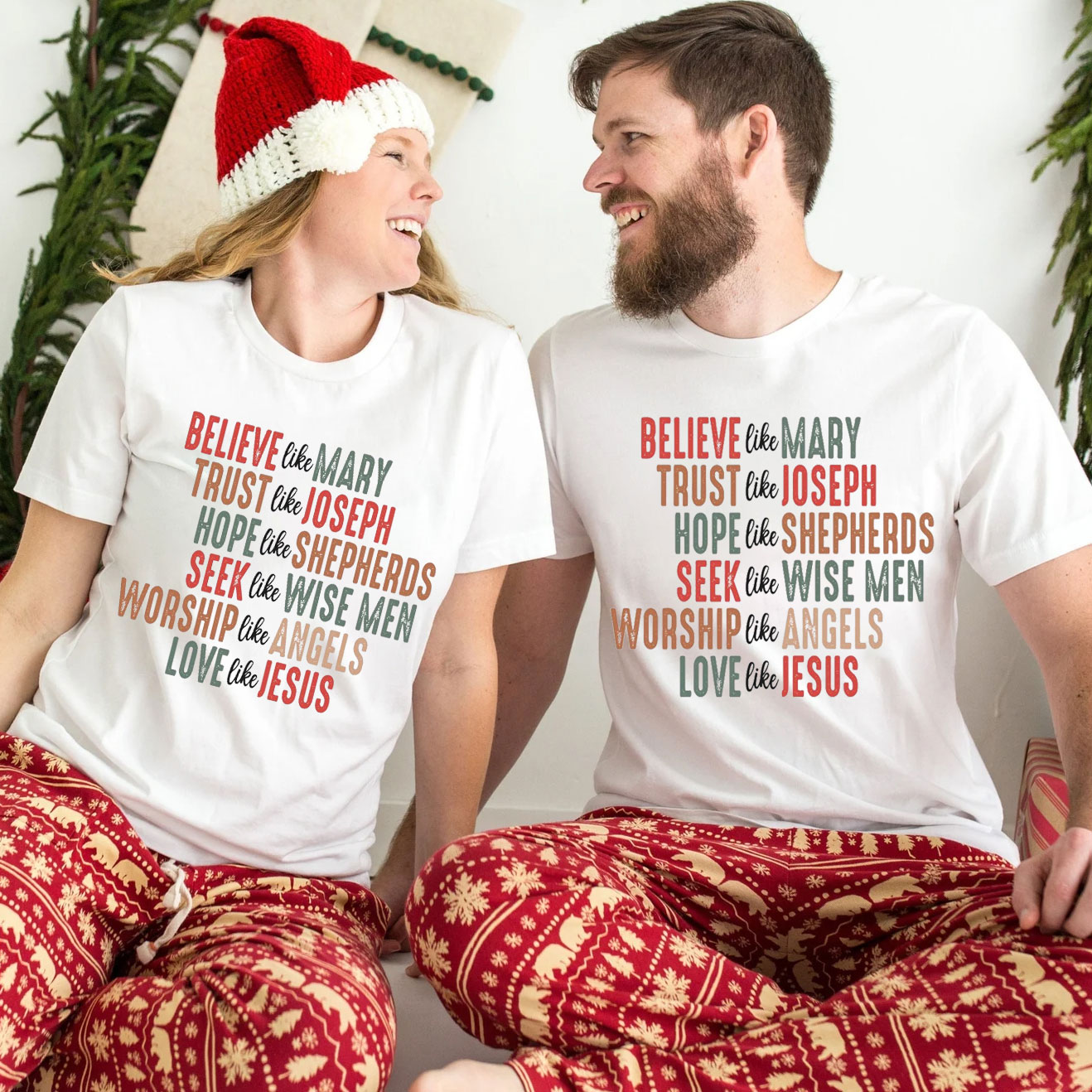Believe Like Merry Christian Christmas T-Shirt