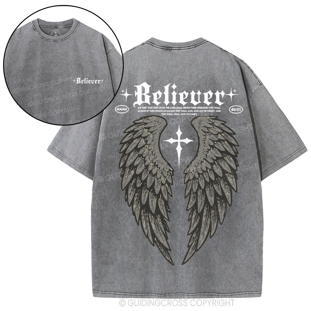 Believer Christian Washed T-Shirt