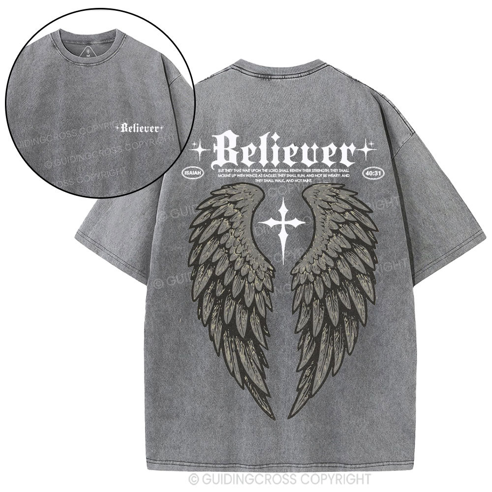 Believer Christian Washed T-Shirt