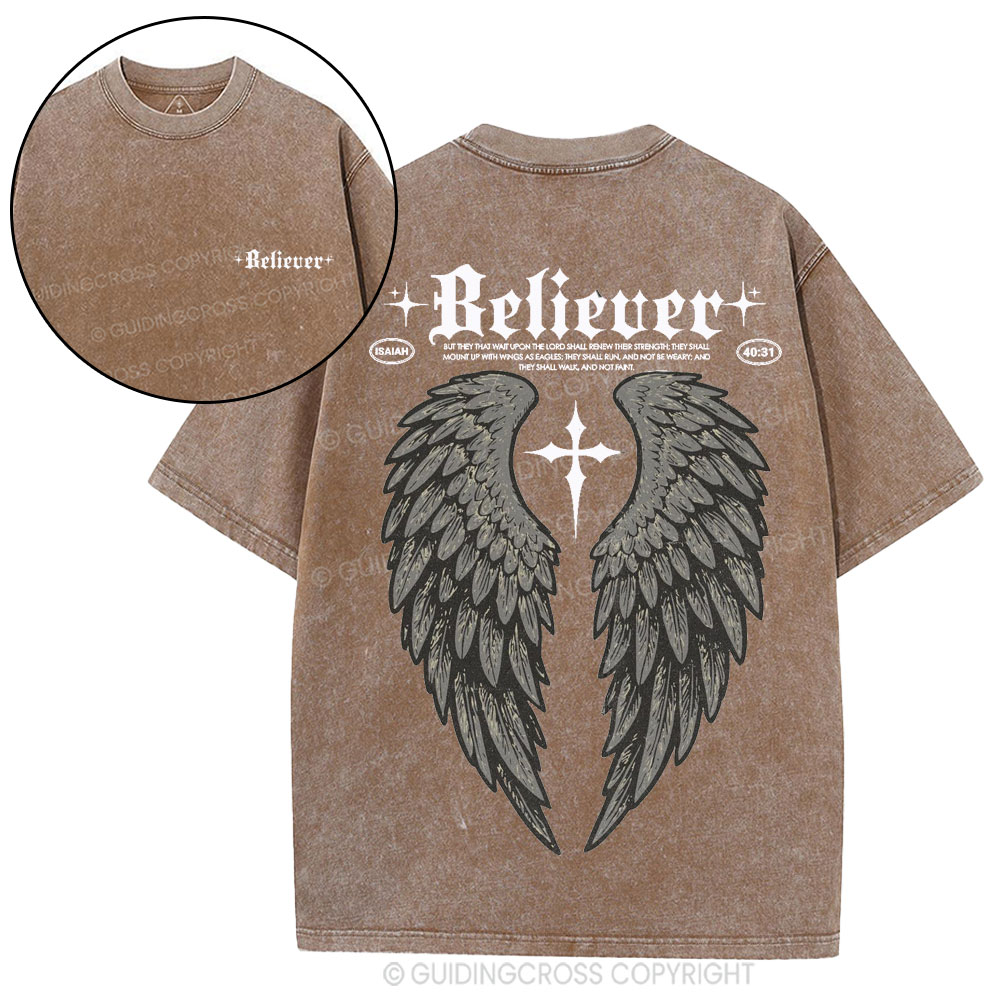 Believer Christian Washed T-Shirt