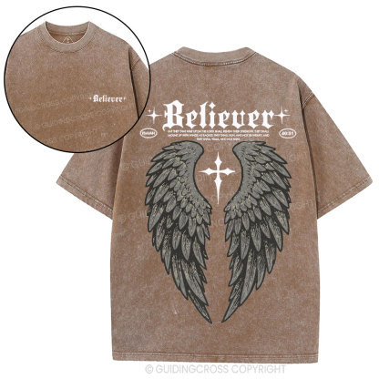 Believer Christian Washed T-Shirt