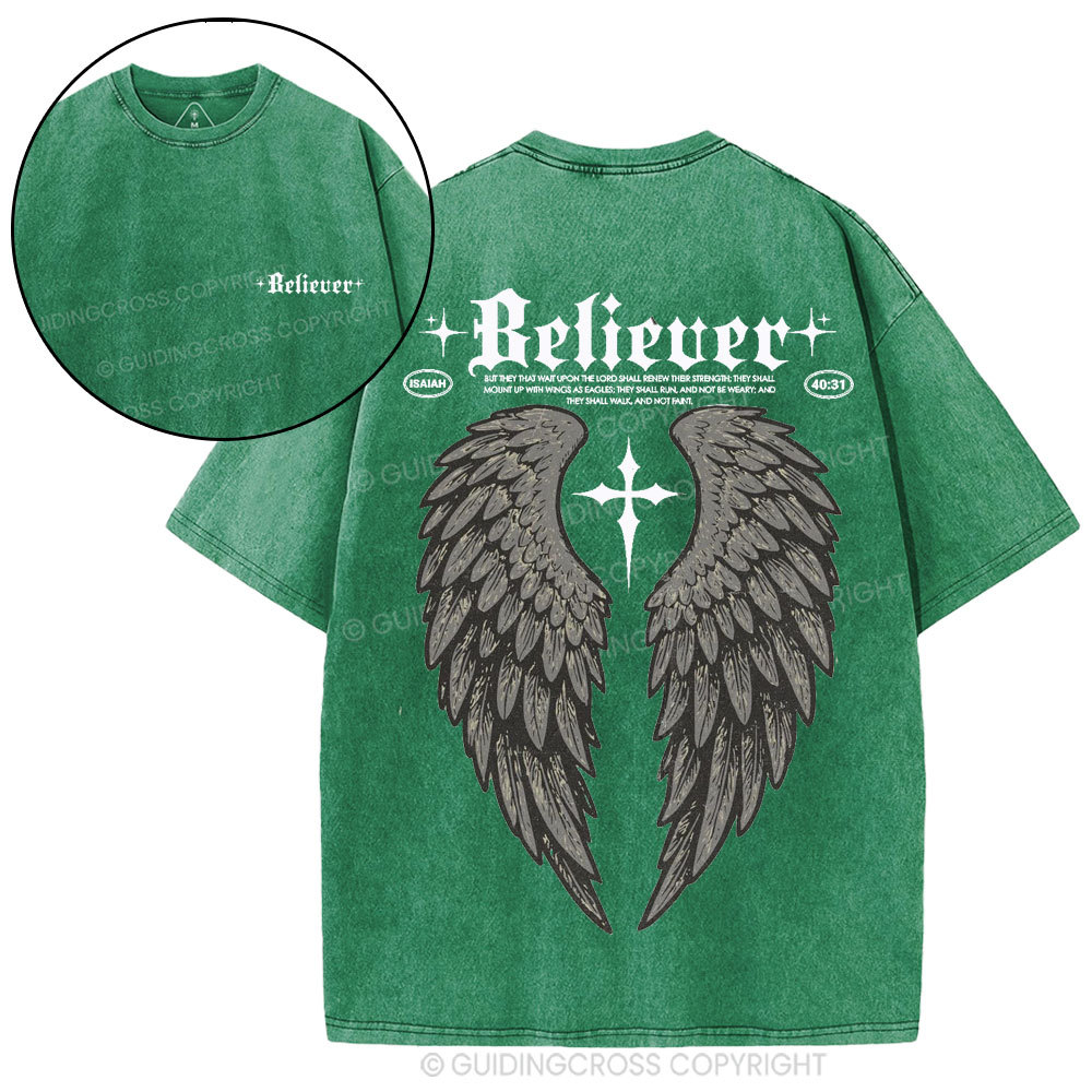 Believer Christian Washed T-Shirt