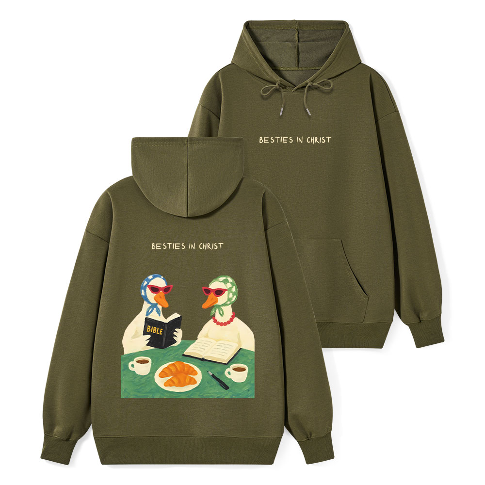 Besties In Christ Christian Classic Hoodie