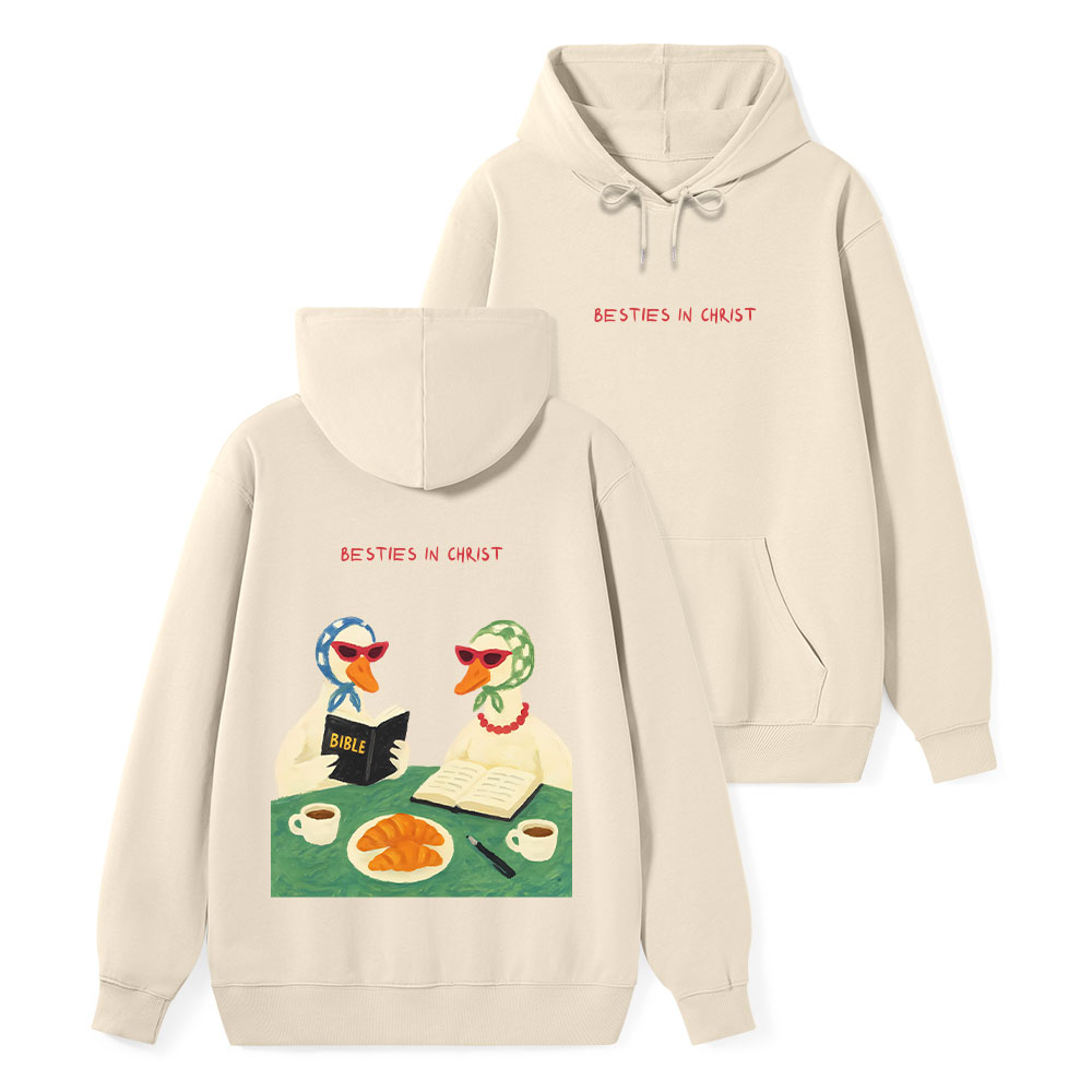 Besties In Christ Christian Classic Hoodie