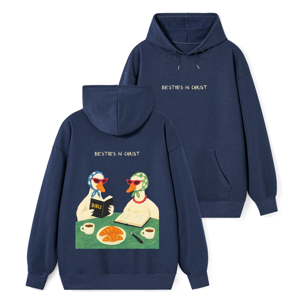 Besties In Christ Christian Classic Hoodie