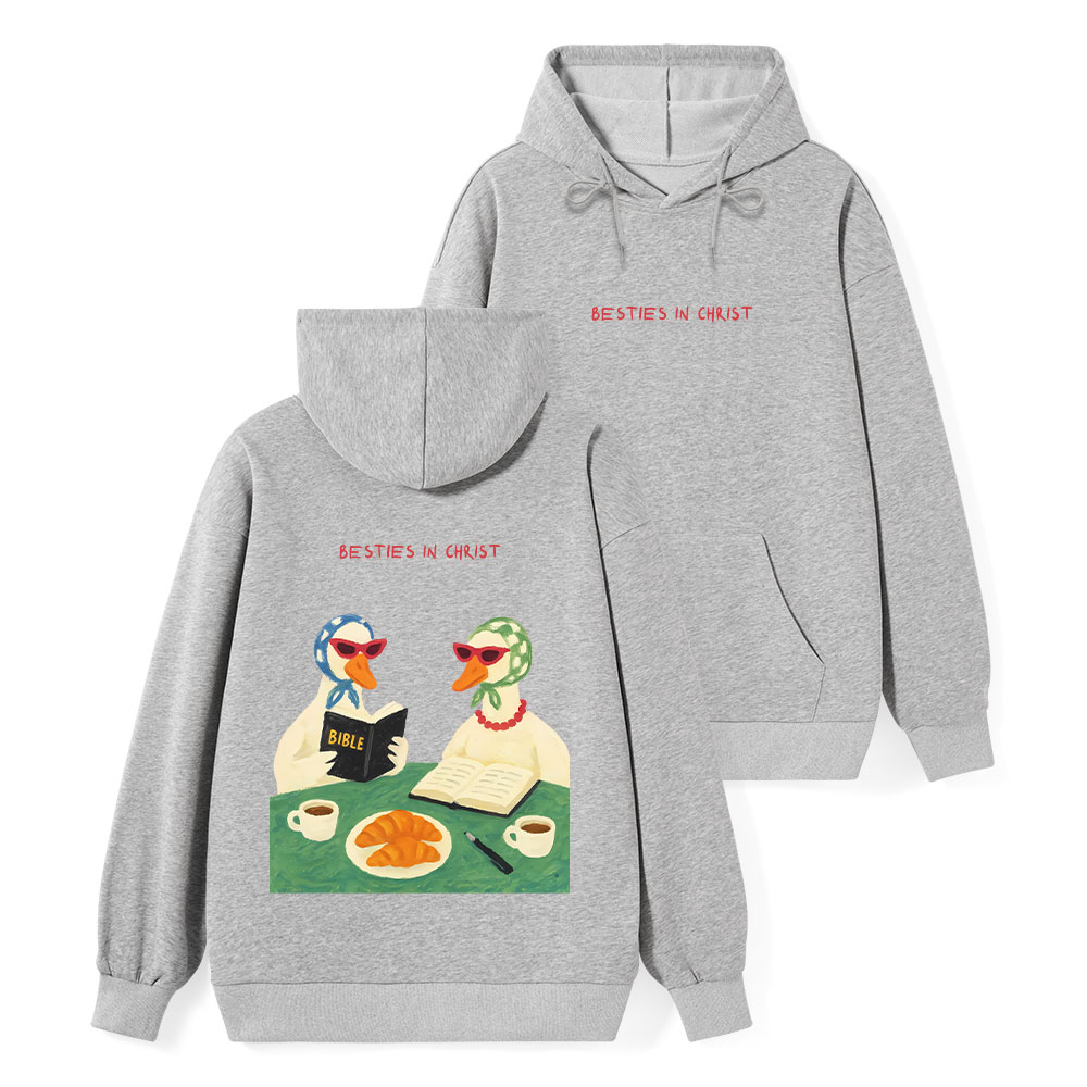 Besties In Christ Christian Classic Hoodie