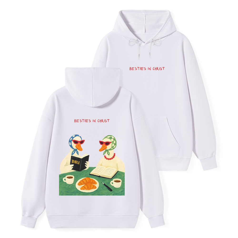 Besties In Christ Christian Classic Hoodie