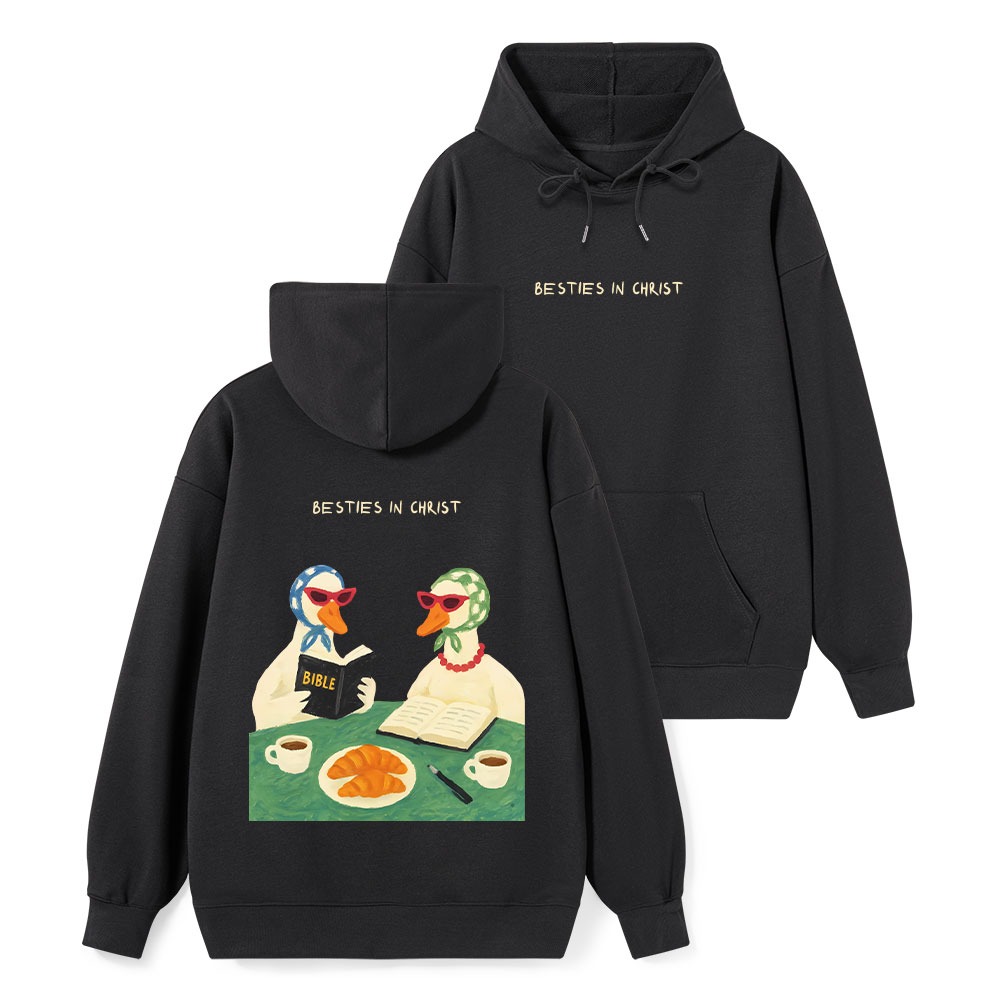 Besties In Christ Christian Classic Hoodie
