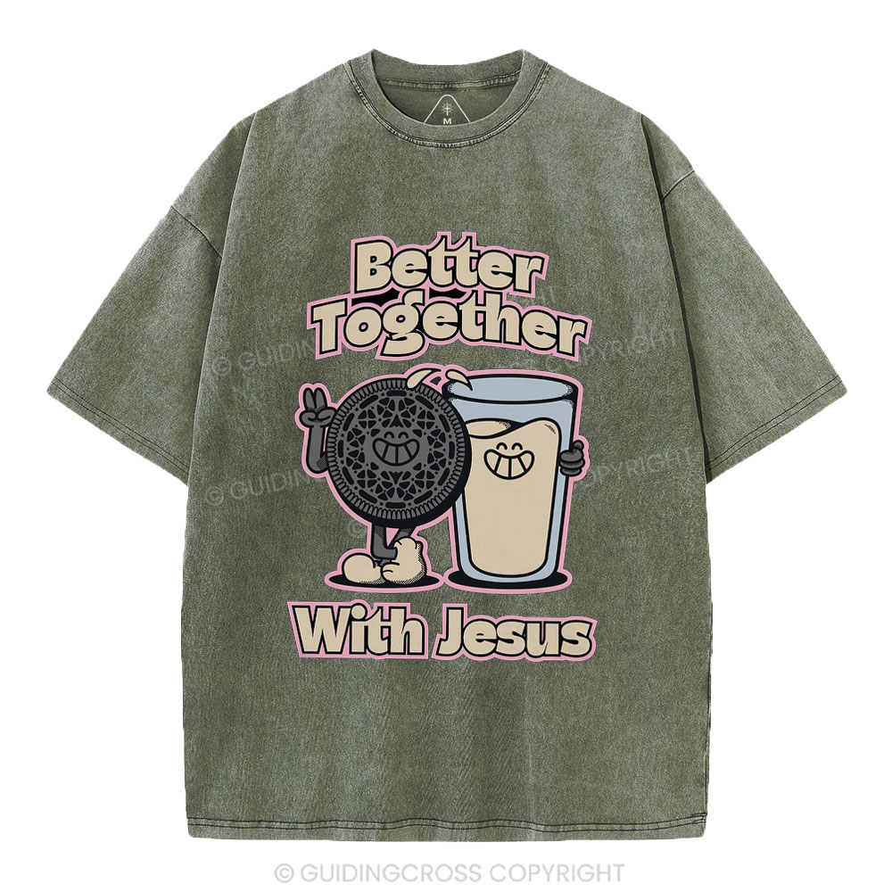 New-Sample Christian Washed T-Shirt Sale - GuidingCross