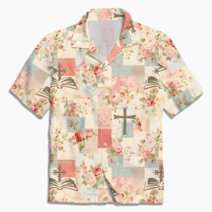 Bible Boho Flower Christian Hawaiian Shirt