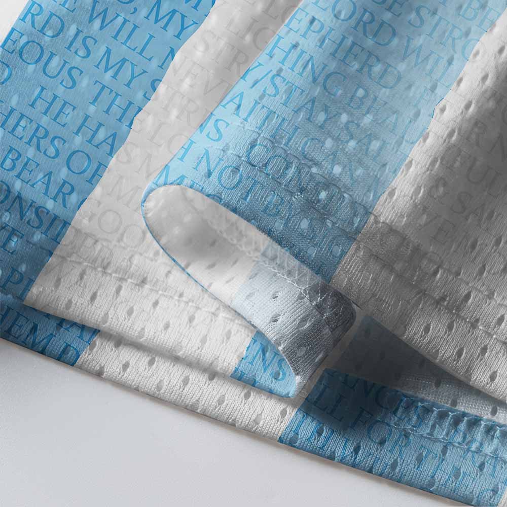 Bible Verse Christian Mesh Jersey