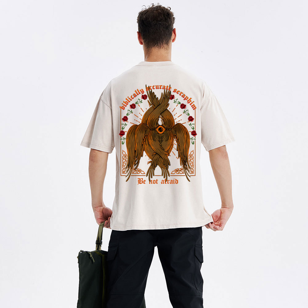 Biblically Accurate Angel Christian Washed T-Shirt