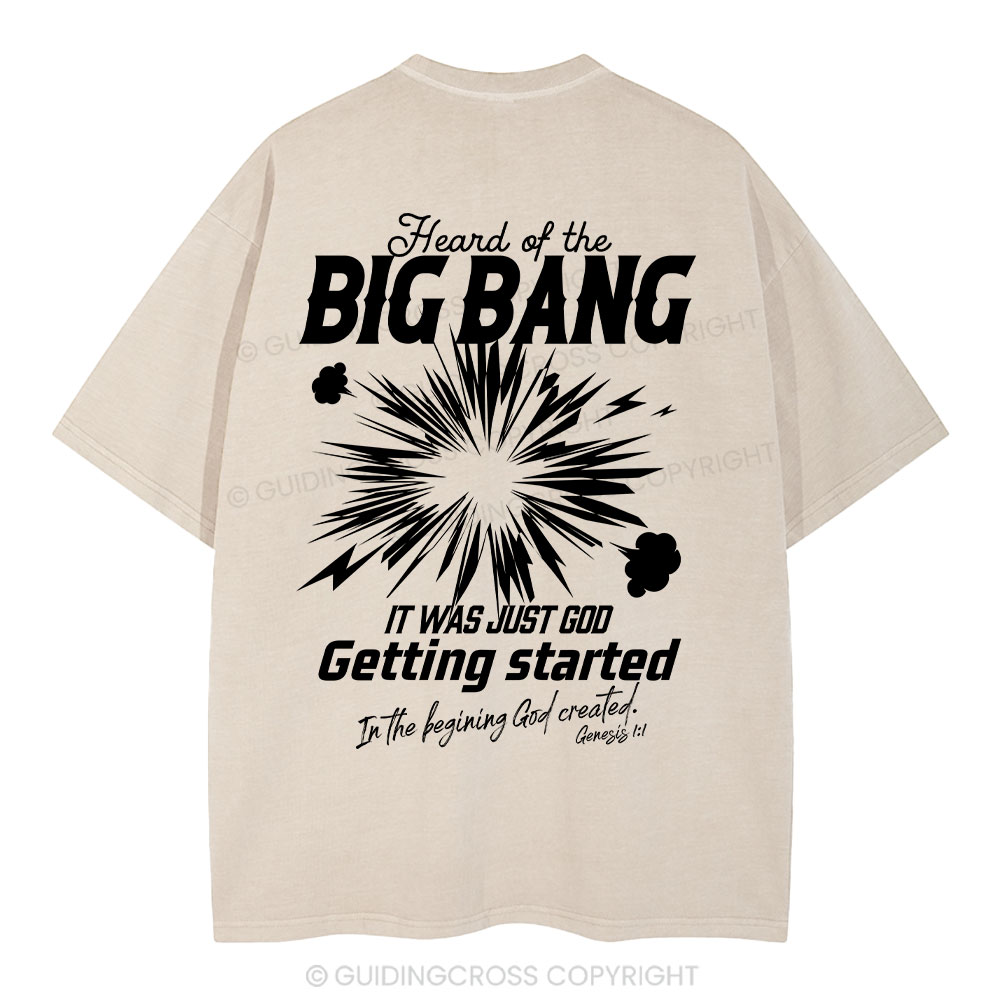 Big Bang Christian Washed T-Shirt