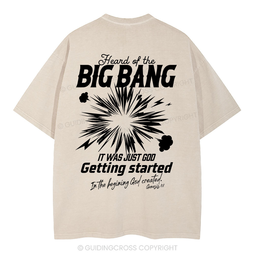 Big Bang Christian Washed T-Shirt