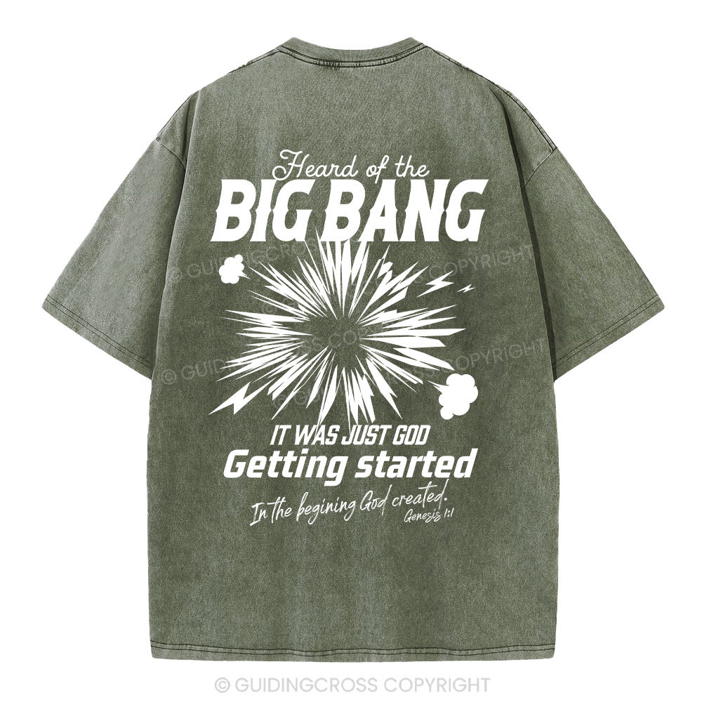 Big Bang Christian Washed T-Shirt