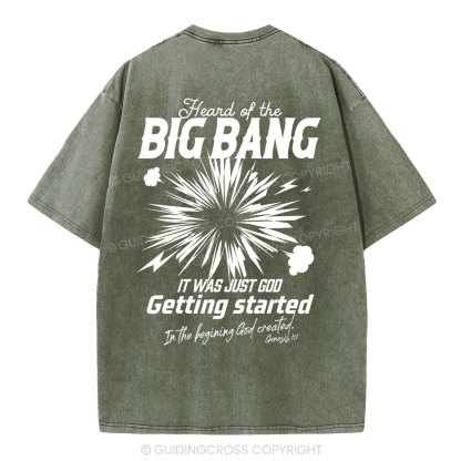 Big Bang Christian Washed T-Shirt