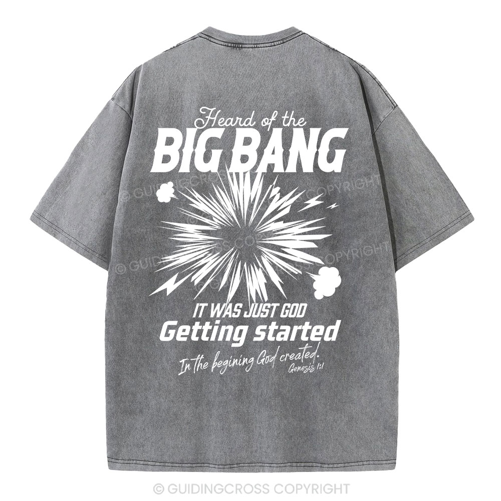 Big Bang Christian Washed T-Shirt