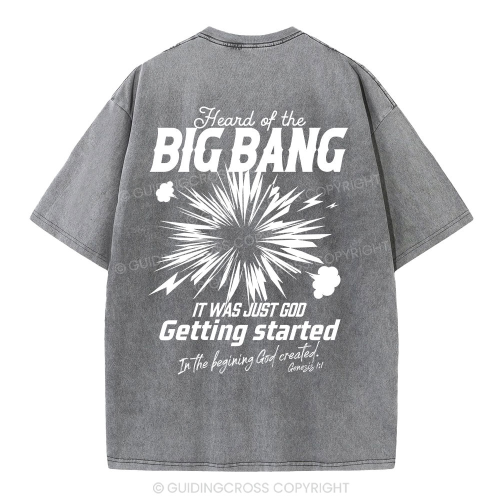 Big Bang Christian Washed T-Shirt