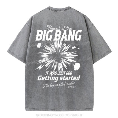 Big Bang Christian Washed T-Shirt