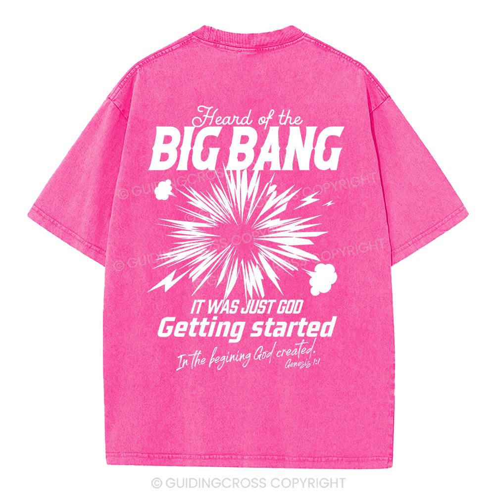 Big Bang Christian Washed T-Shirt