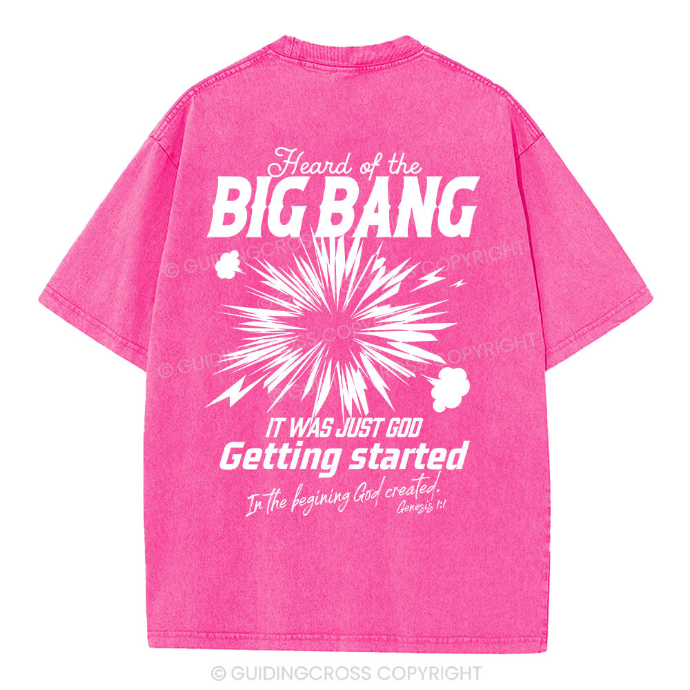Big Bang Christian Washed T-Shirt