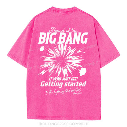 Big Bang Christian Washed T-Shirt