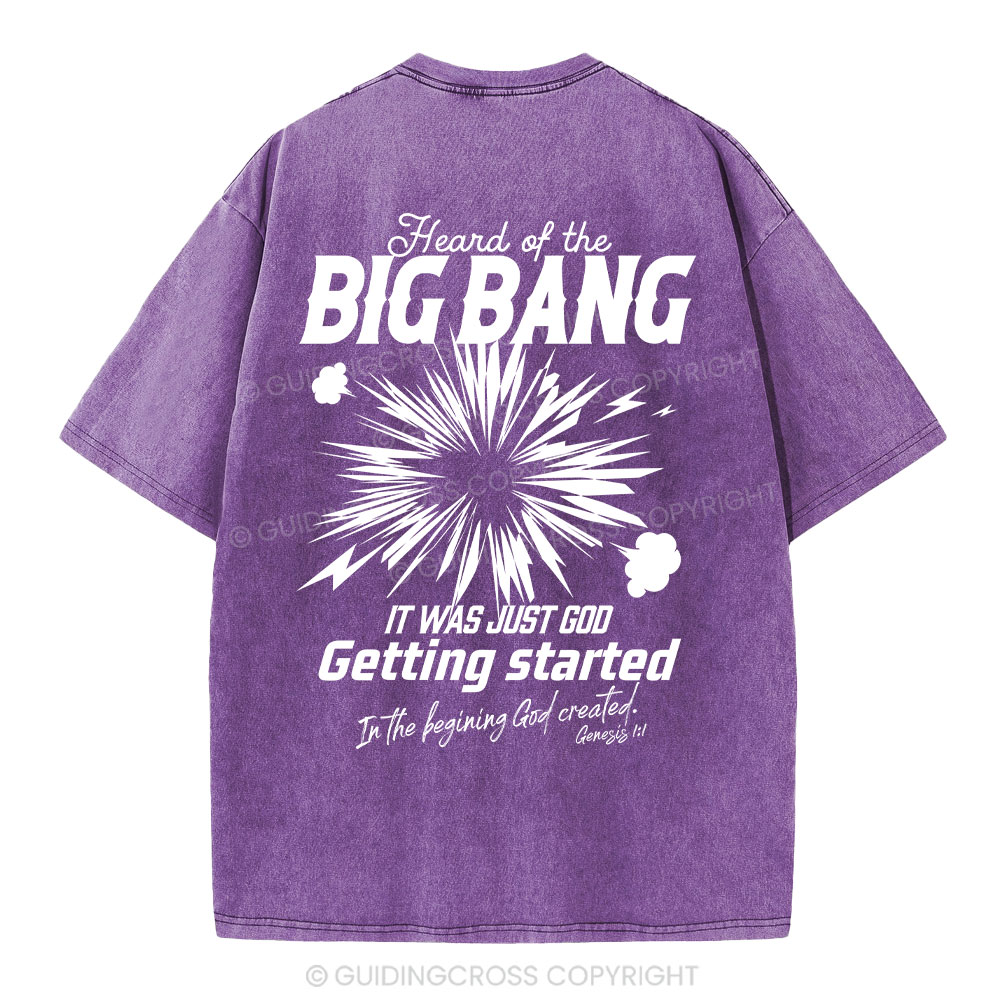 Big Bang Christian Washed T-Shirt