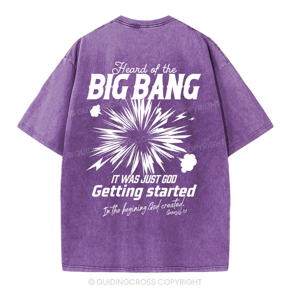 Big Bang Christian Washed T-Shirt