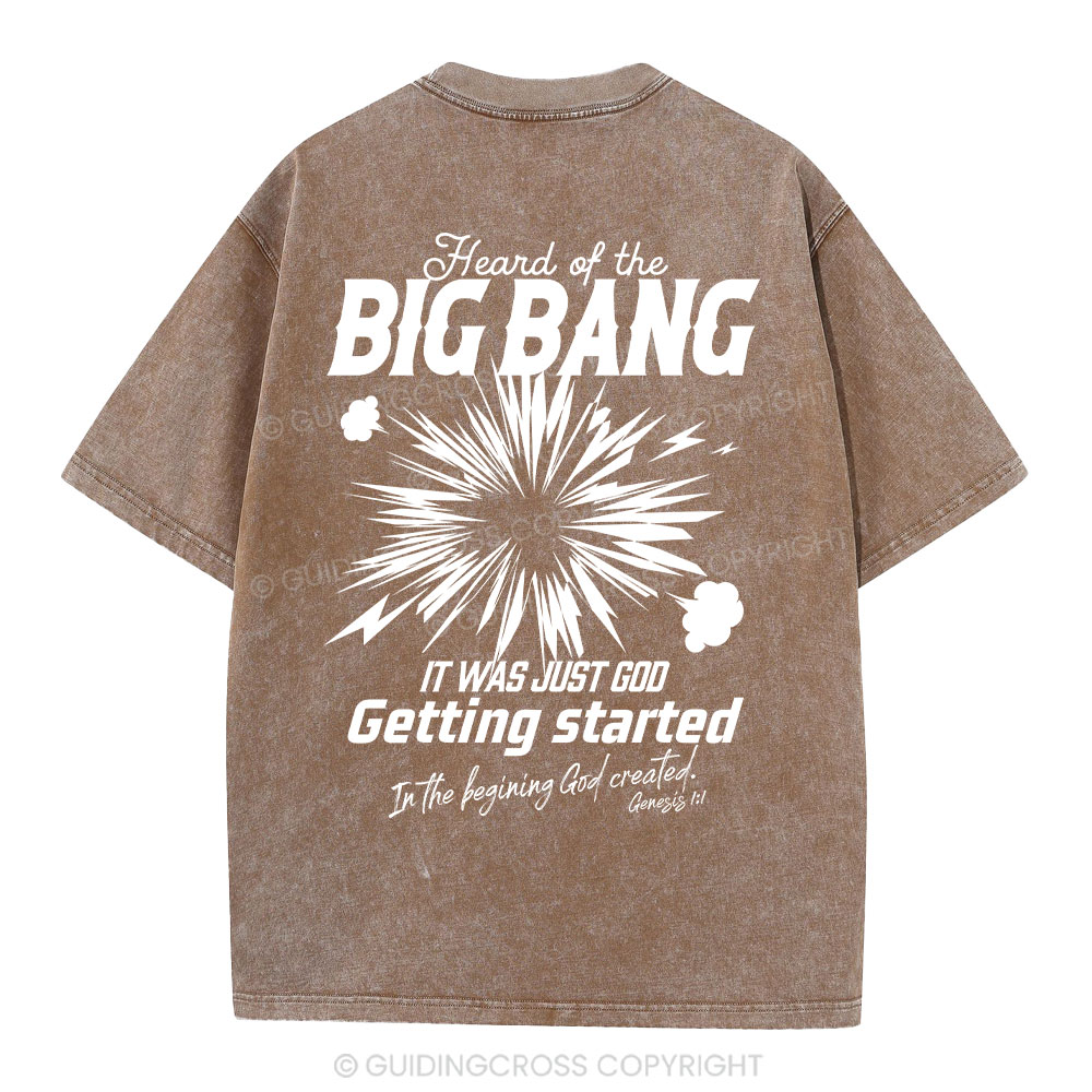 Big Bang Christian Washed T-Shirt