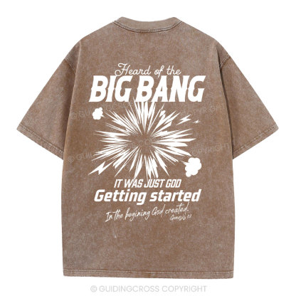Big Bang Christian Washed T-Shirt