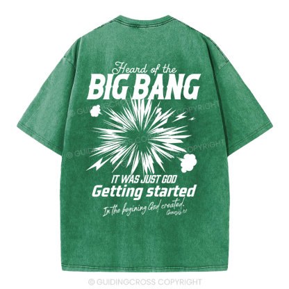 Big Bang Christian Washed T-Shirt