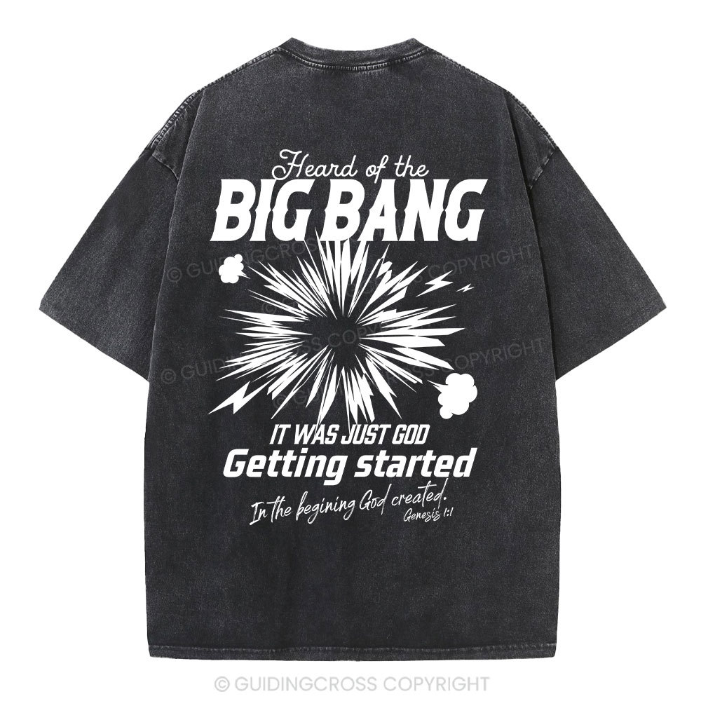 Big Bang Christian Washed T-Shirt