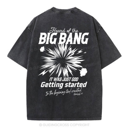 Big Bang Christian Washed T-Shirt