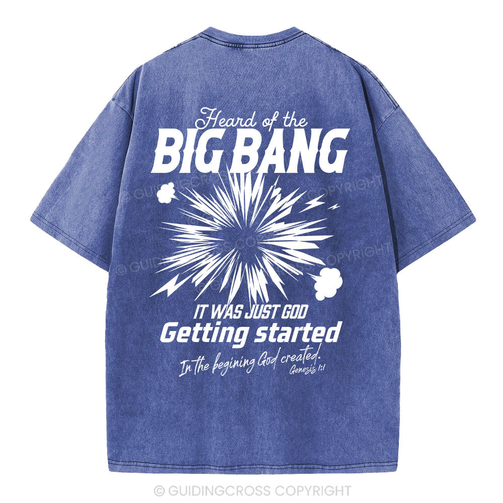 Big Bang Christian Washed T-Shirt