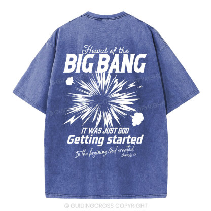 Big Bang Christian Washed T-Shirt