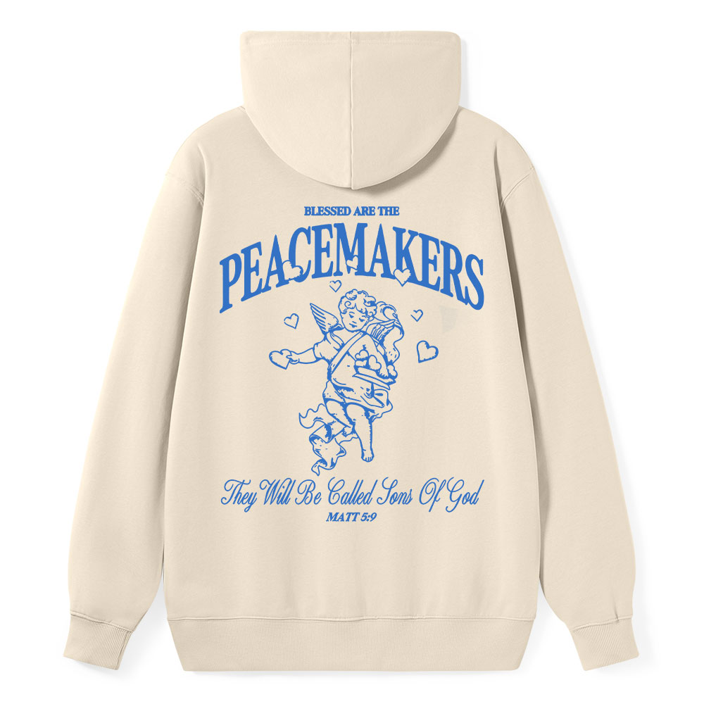 Blessed Are The Peacemakers Christian Classic Hoodie