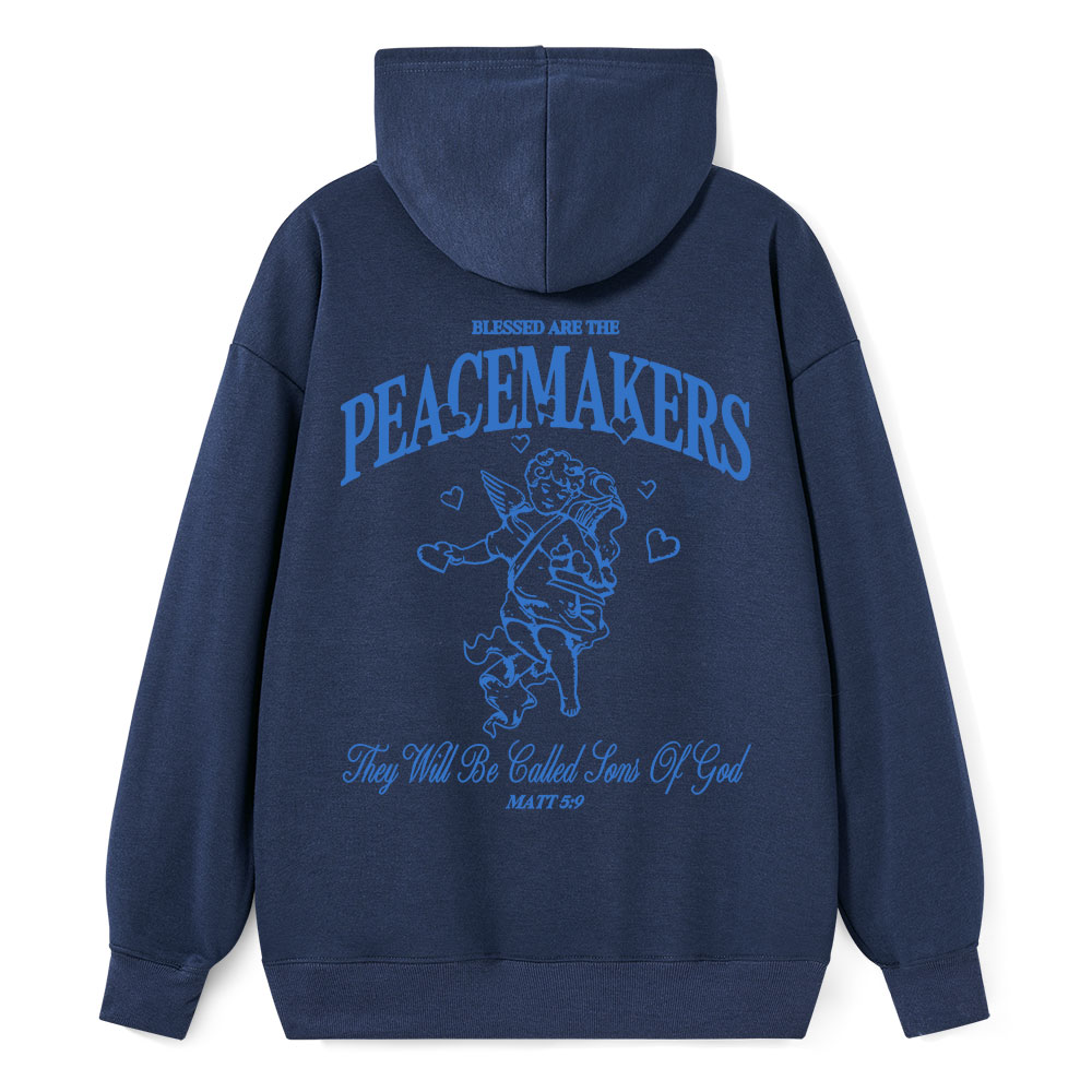 Blessed Are The Peacemakers Christian Classic Hoodie