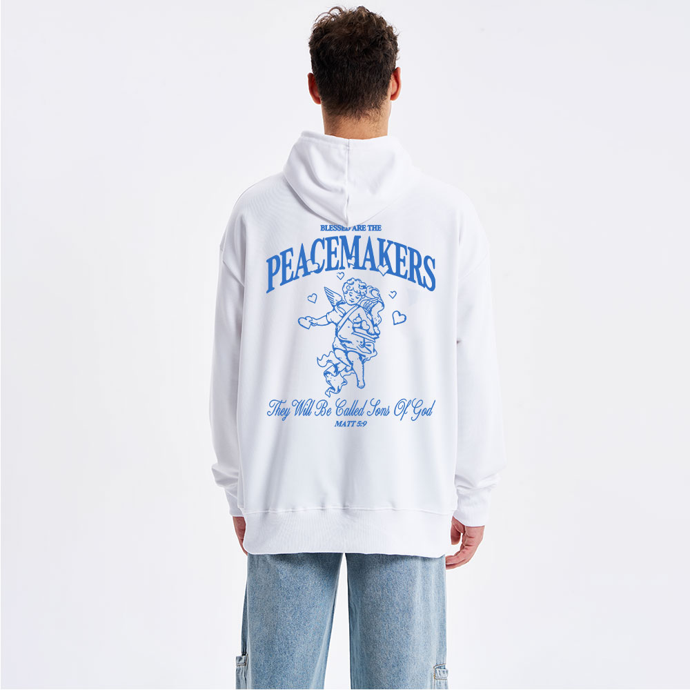Blessed Are The Peacemakers Christian Classic Hoodie
