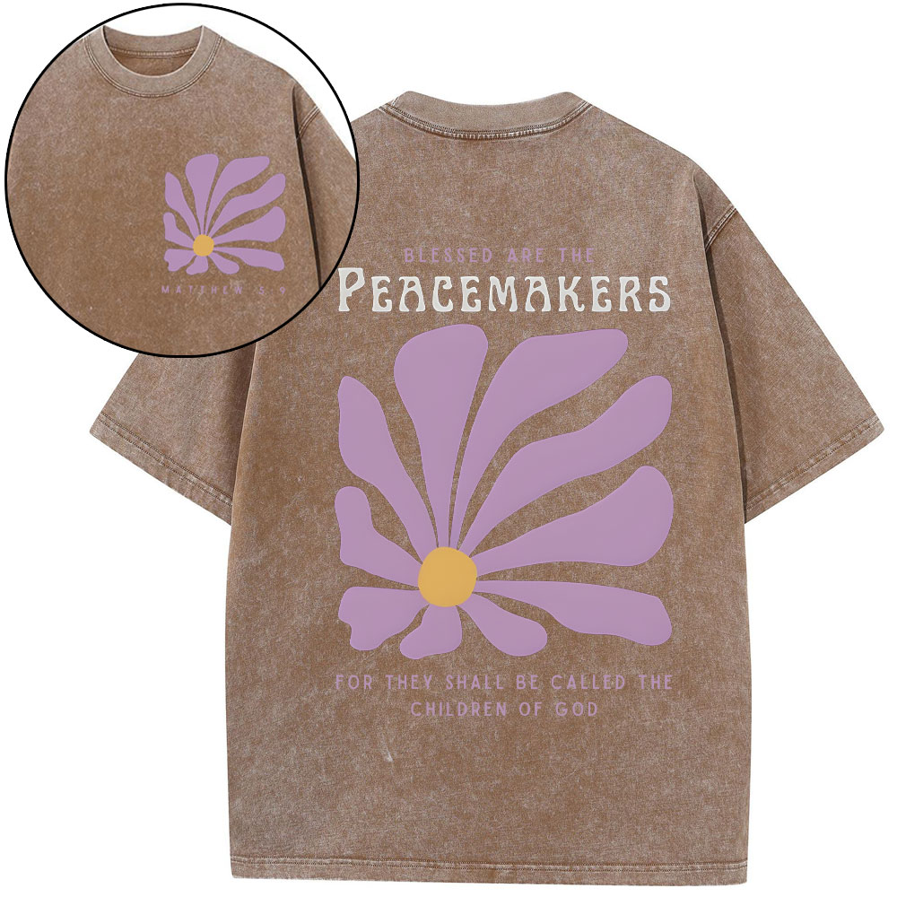 Child of God Christian Flower T Shirt