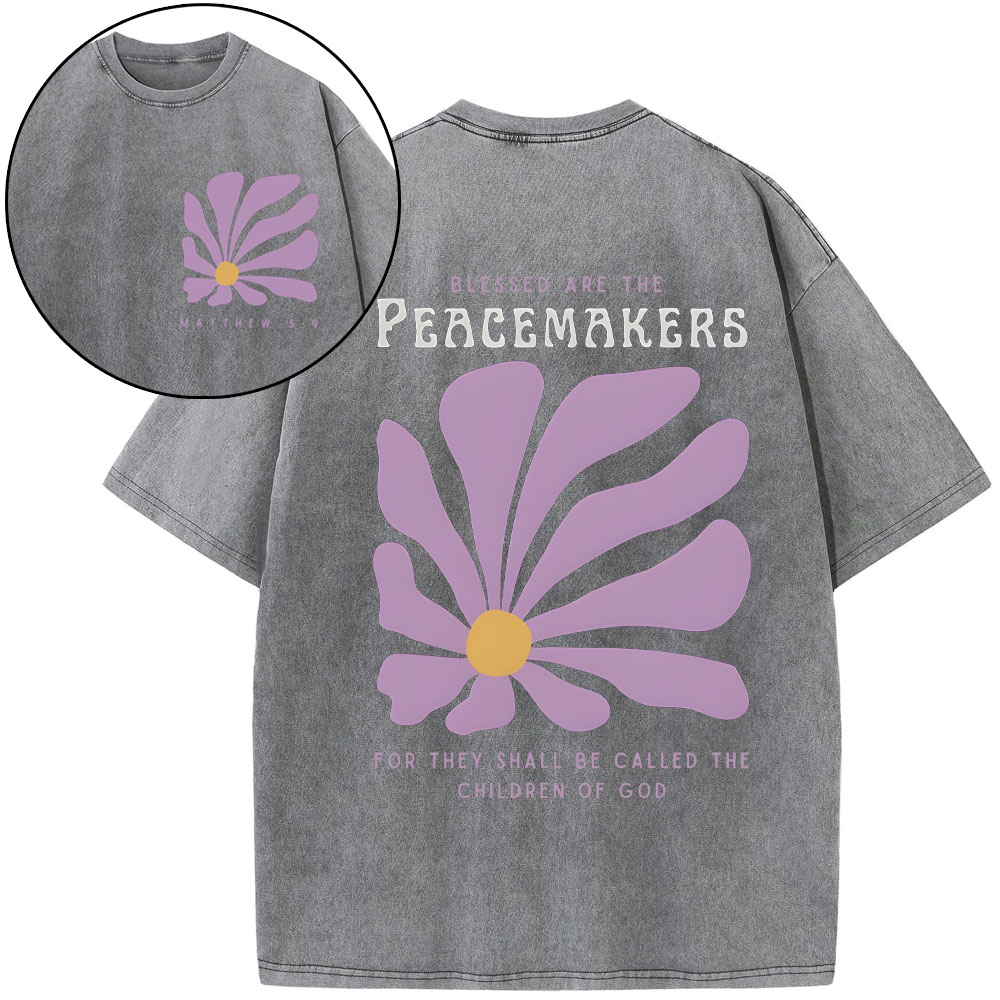 Child of God Christian Flower T Shirt