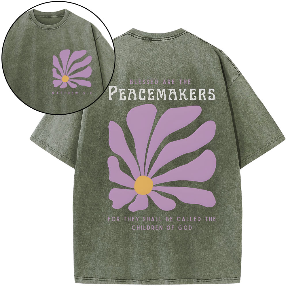 Child of God Christian Flower T Shirt