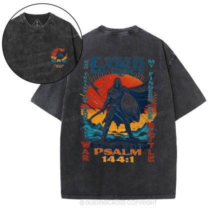 Blessed Be The Lord Christian Washed T-Shirt