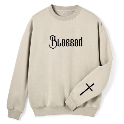 Blessed Christian Fleece Sweatshirt