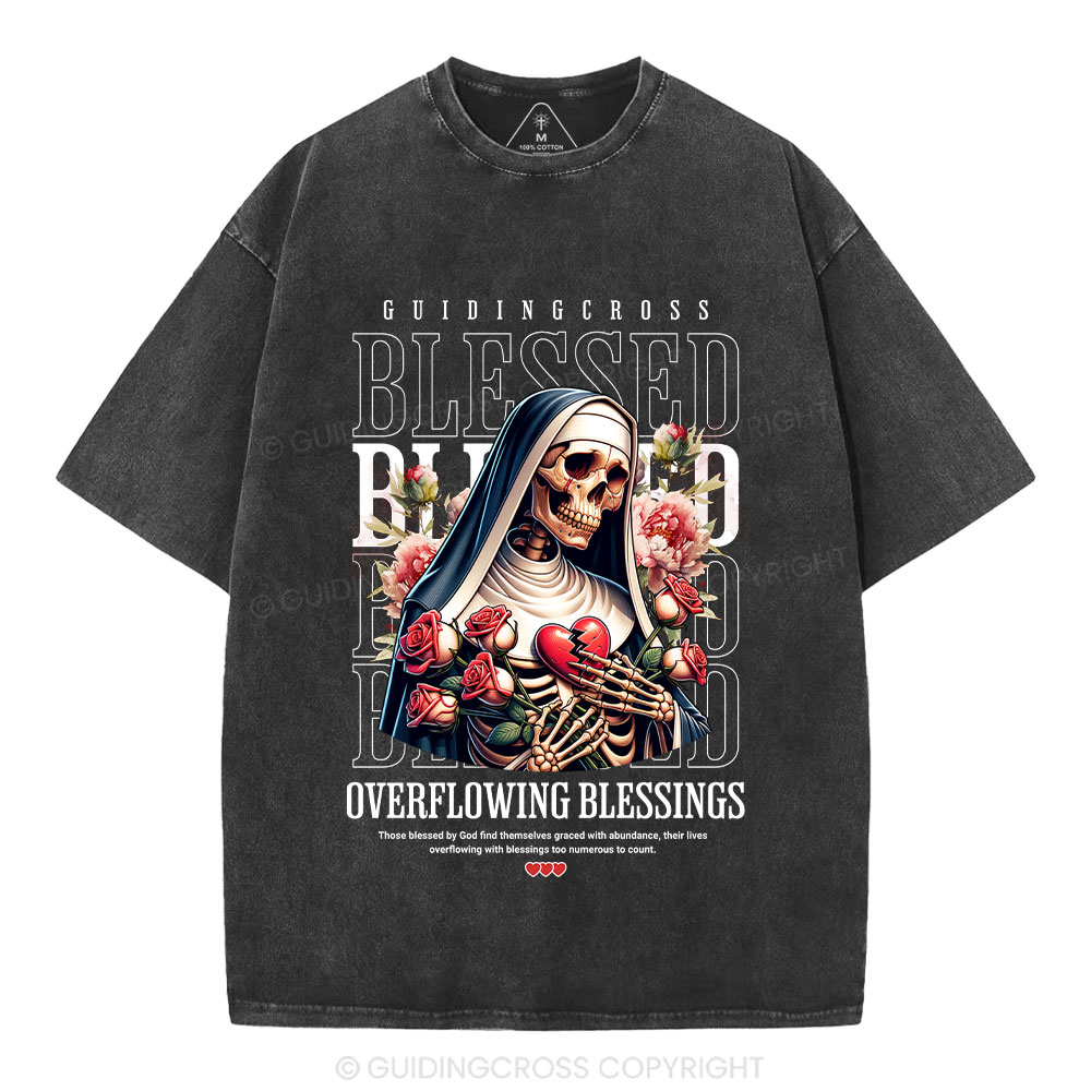 Blessed Christian Washed T-Shirt